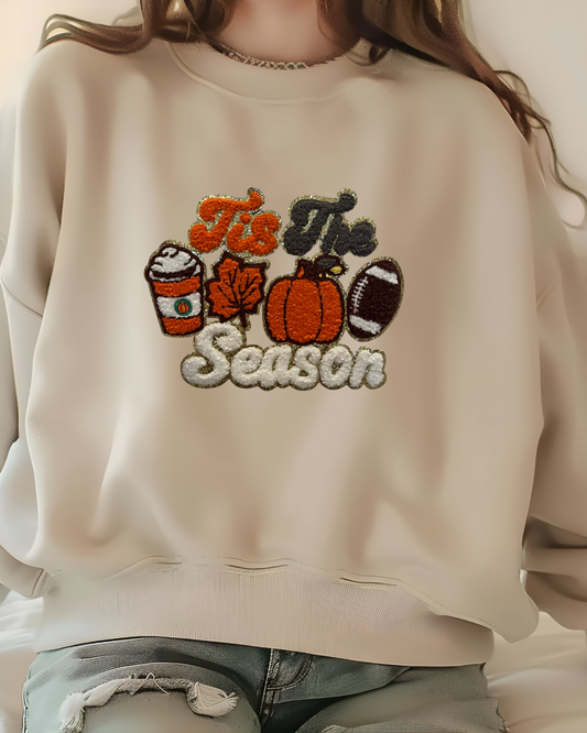 Tis' The Season Chenille Sweatshirt