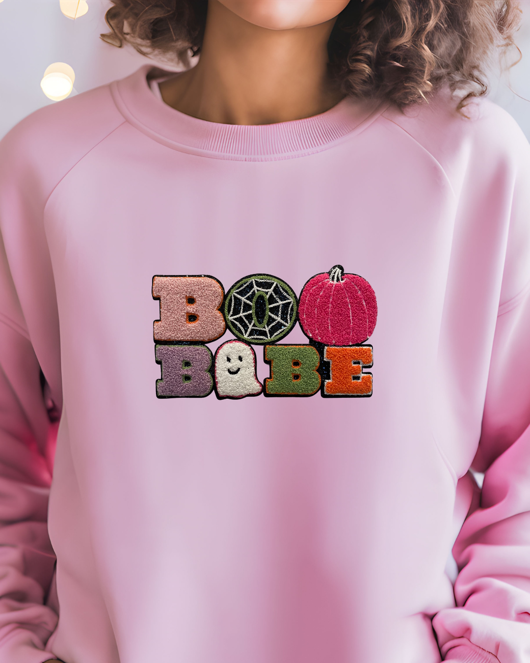 Boo Babe Chenille Sweatshirt