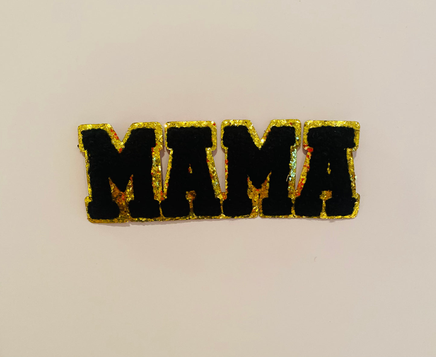 MAMA HAT PATCH (BLACK & GOLD)