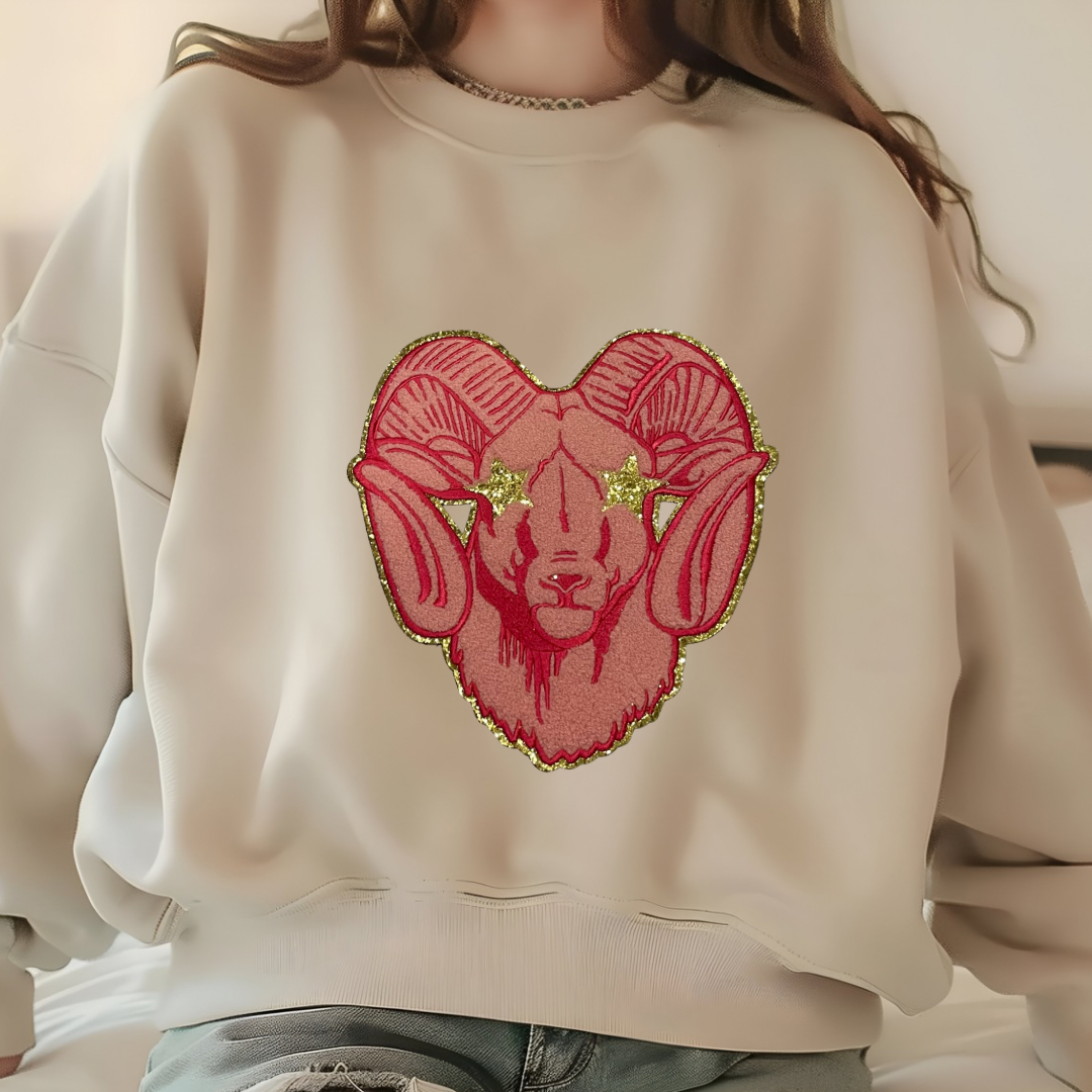 Ram Chenille Sweatshirt