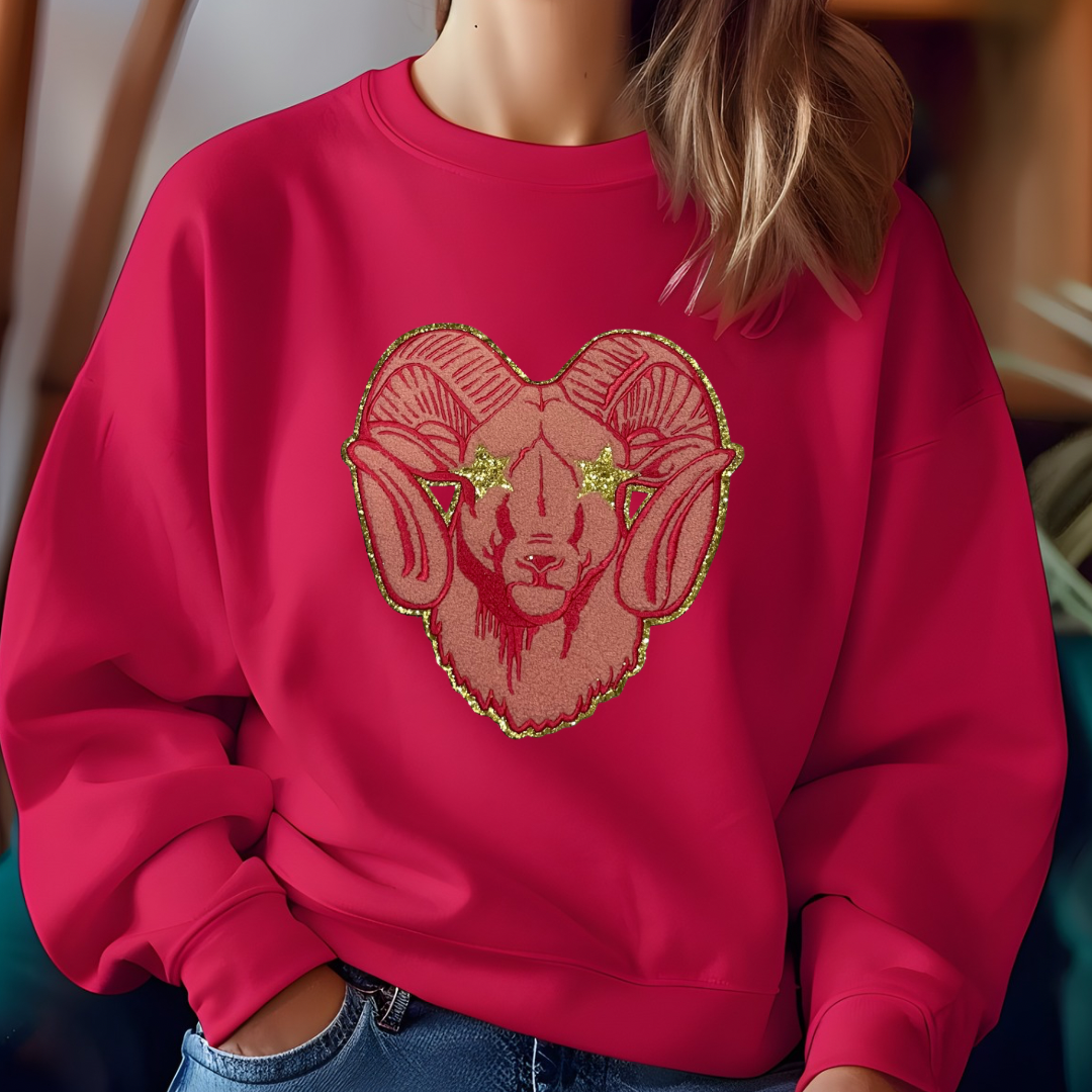 Ram Chenille Sweatshirt