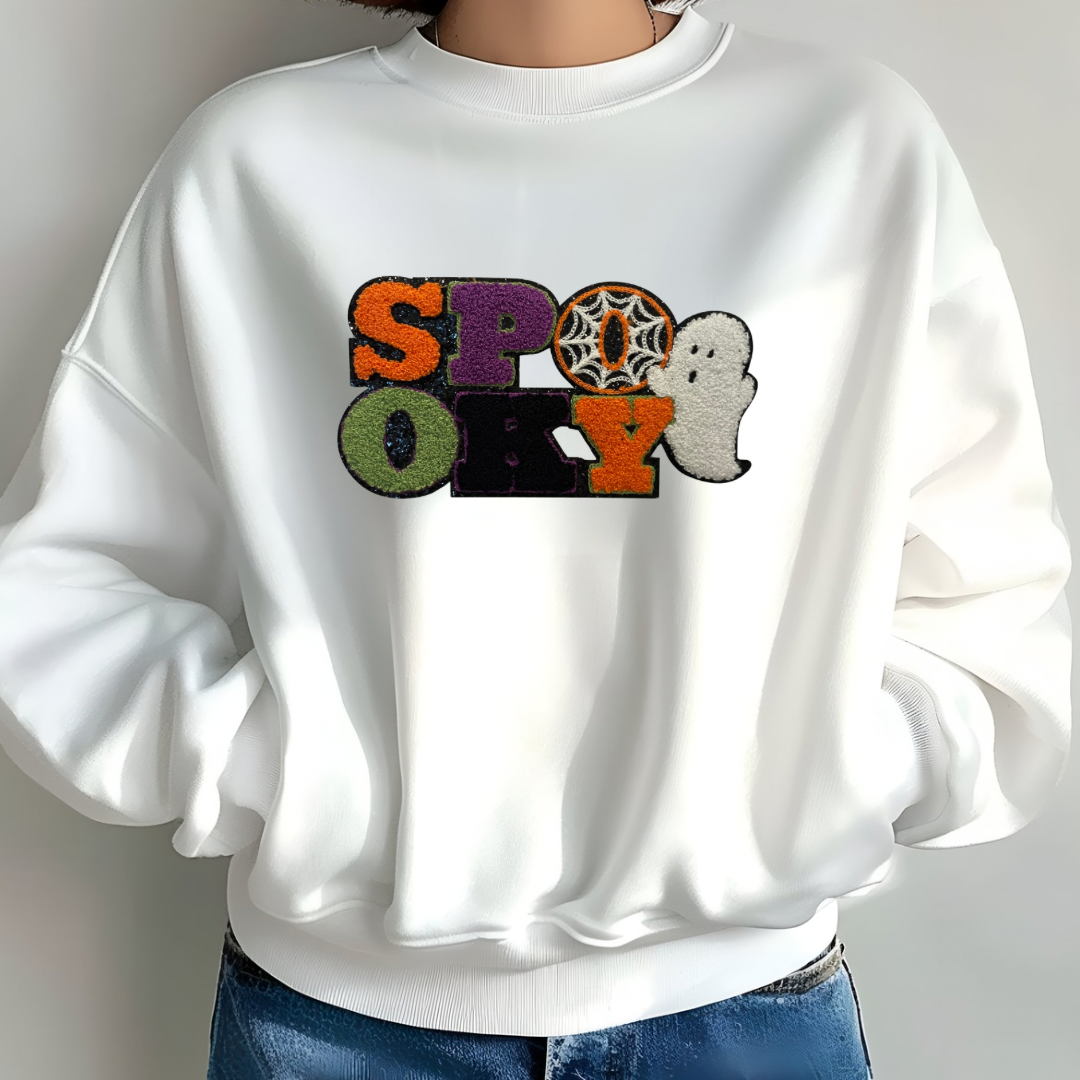 Spooky Chenille Sweatshirt