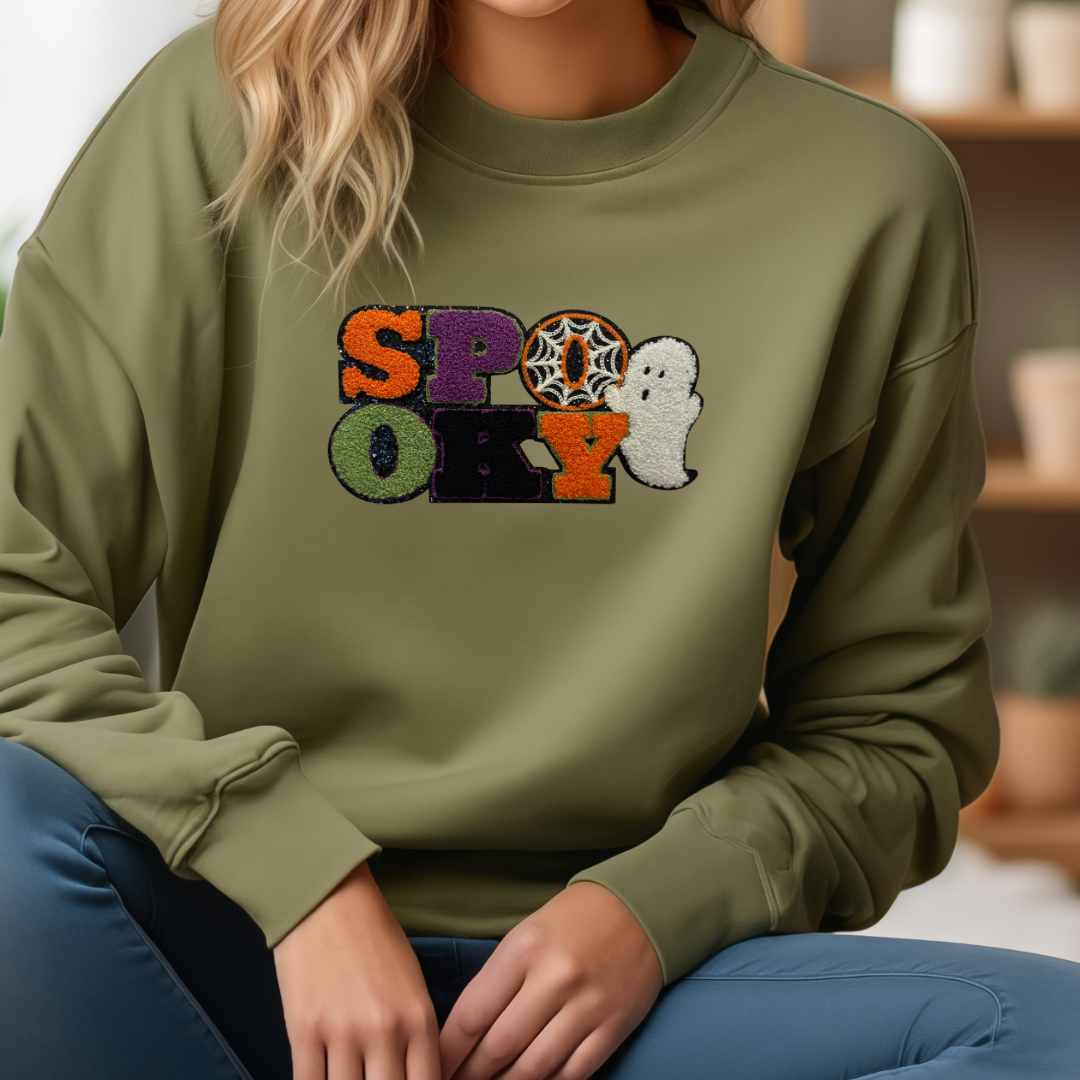 Spooky Chenille Sweatshirt