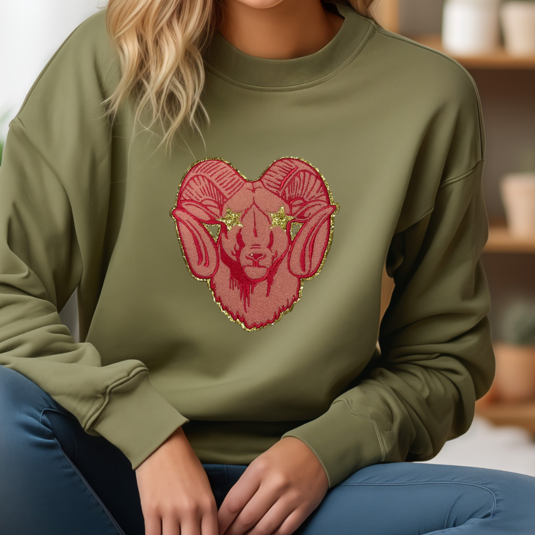 Ram Chenille Sweatshirt