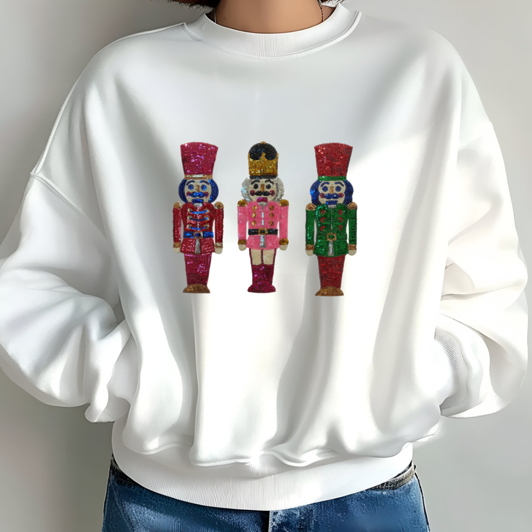 Nutcracker Sequin Sweatshirt