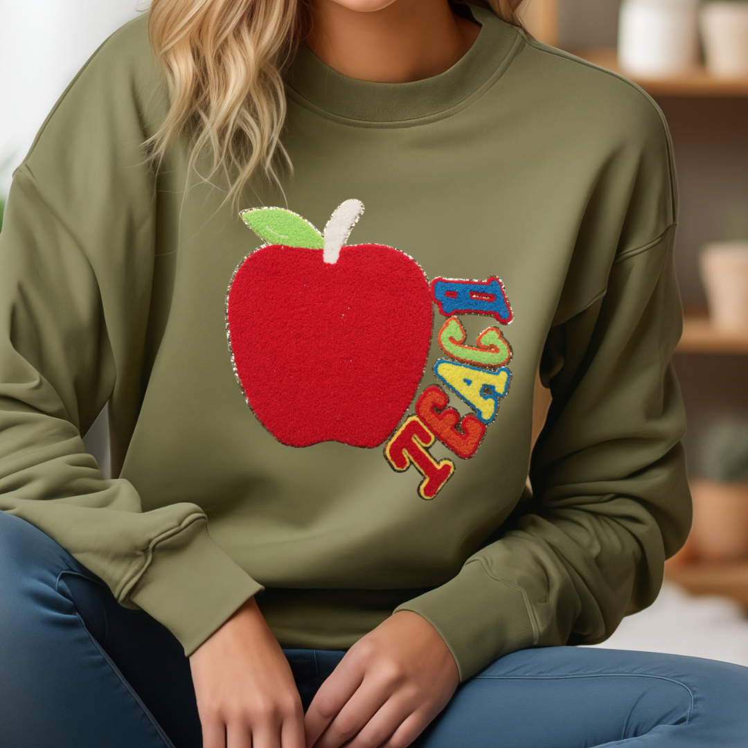 Apple Teach Sweatshirt